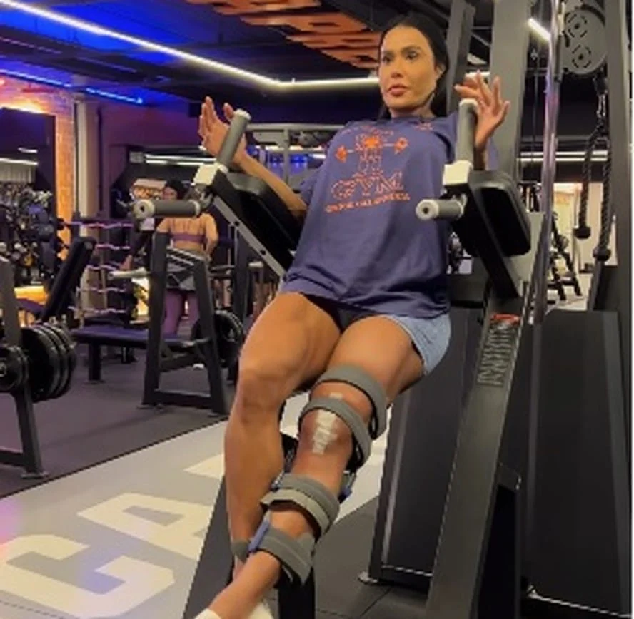 Gracyanne barbosa revela nova perspectiva sobre o corpo após lesão no joelho