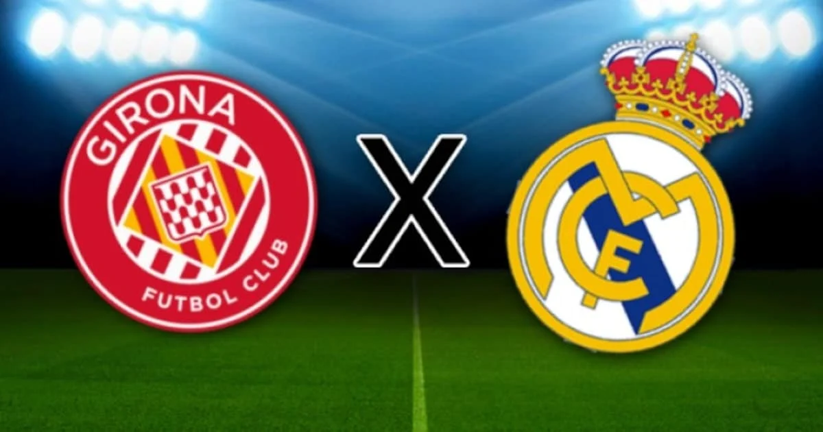 Girona e real madrid se enfrentam pela la liga: onde assistir, horário