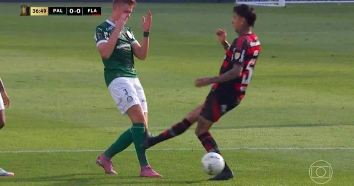 Pulgar minimiza entrada em fuchs na final da libertadores: ‘estou feliz’