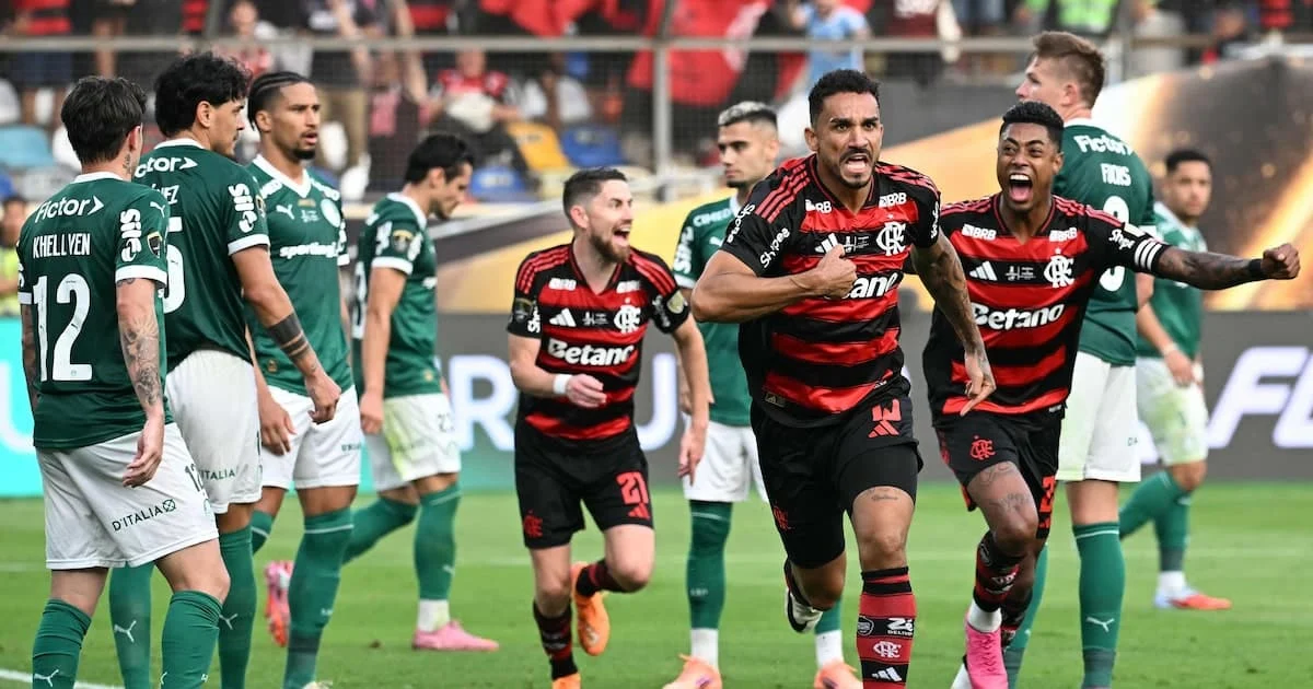 Flamengo conquista tetra da libertadores com gol decisivo de danilo