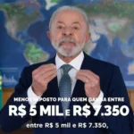Lula destaca isenção do ir e promete mais justiça tributária