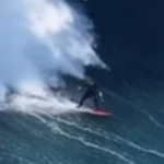 Carlos burle: onda gigante quase o nocauteia em nazaré!