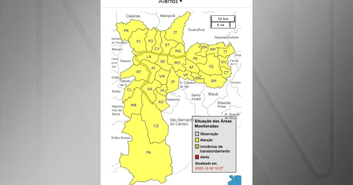 Chuva alerta sp: risco de alagamento urgente!