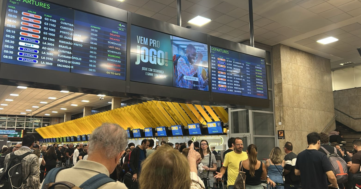 2025/12 — vendaval histórico em sp: mais de 400 voos cancelados nos aeroportos de congonhas e guarulhos afetam passageiros após ciclone extratropical