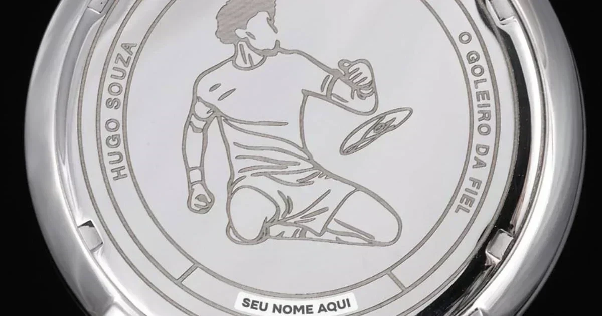 Urgente! Hugo souza do corinthians lança edição limitada de relógio ‘o sonhador’