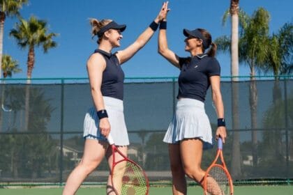 Luísa stefani brilha e avança às quartas em duas modalidades