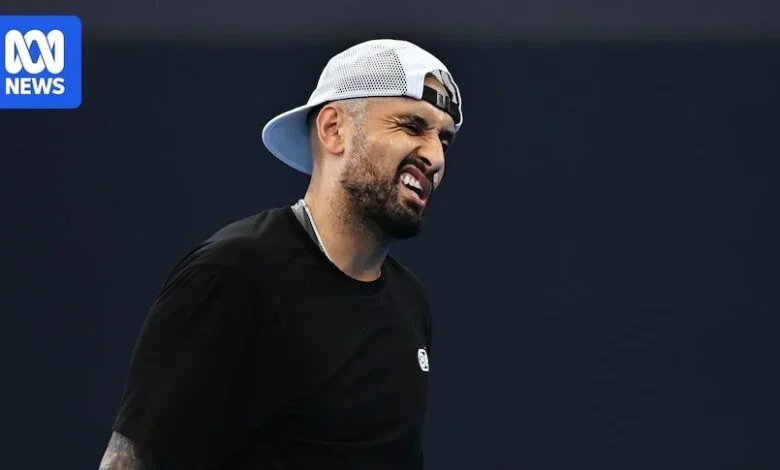 Nick kyrgios se despede do brisbane international com derrota e lamenta limitações físicas após cirurgias