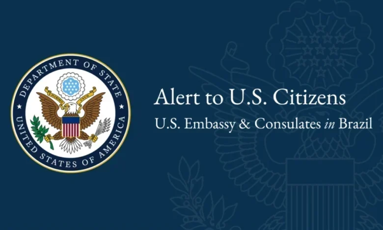 Embaixada dos eua emite alerta a cidadãos americanos sobre protestos no brasil