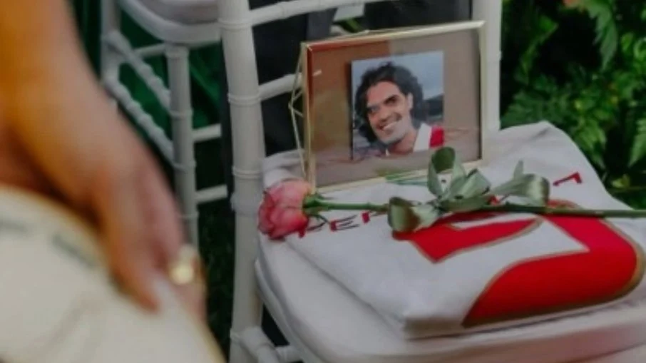 Emocionante homenagem a fernandão no casamento do filho enzo bizzotto