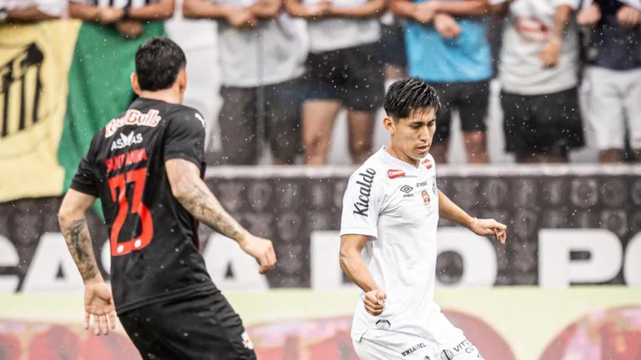 Santos decepciona como mandante na neo química arena: sem chutes