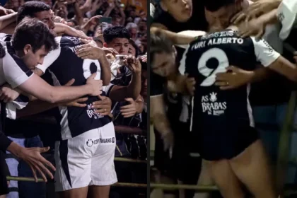 Yuri alberto vira meme ao ter calção abaixado em comemoração