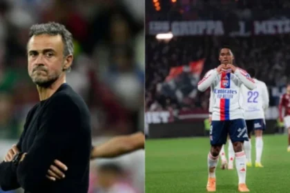 Luis enrique, técnico do psg, rasga elogios a endrick e