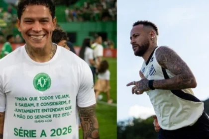 Jogador da chapecoense ‘comemora’ ausência de neymar em estreia do