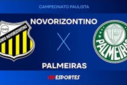 Novorizontino x palmeiras: como assistir ao vivo na jovem pan