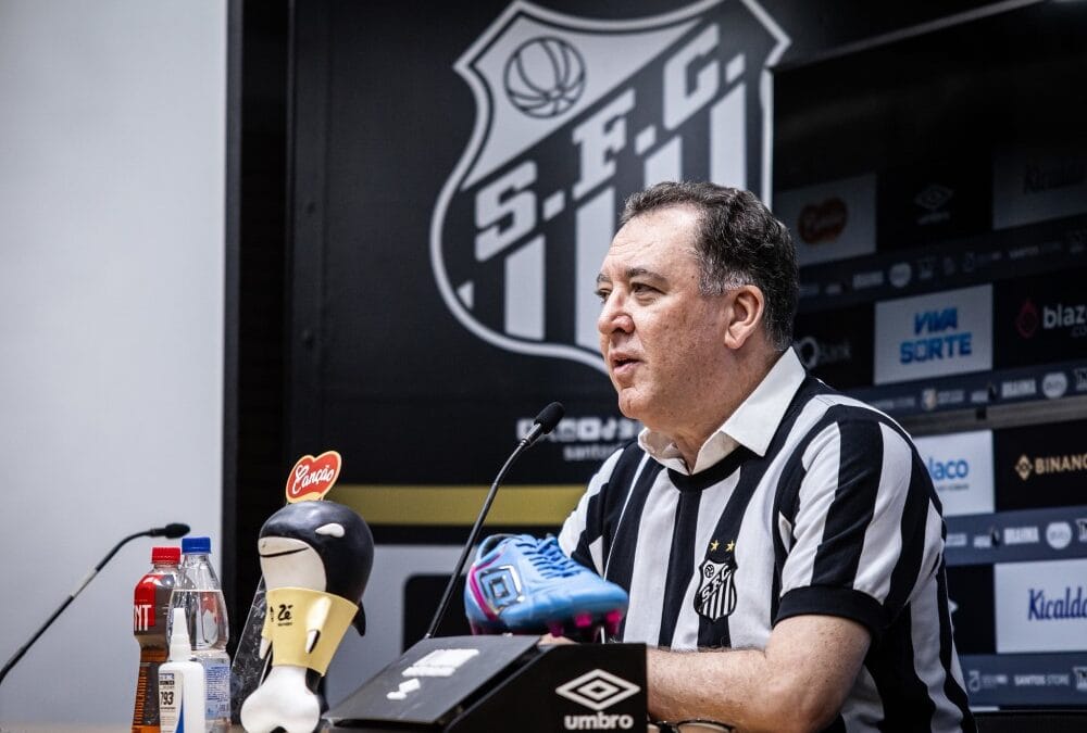 Marcelo teixeira nega crise no santos e pede confiança à