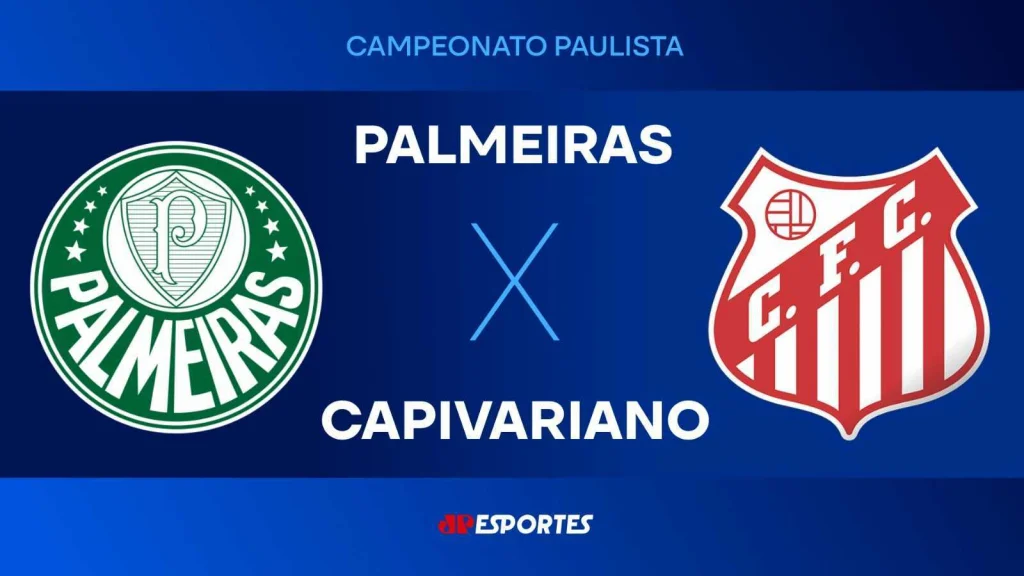 Palmeiras x capivariano: transmissão ao vivo das quartas do paulistão