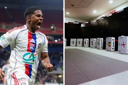 Endrick surpreende elenco do lyon com playstation 5 e malas