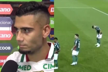 Andreas pereira ‘ironiza’ polêmica do pênalti de memphis no dérbi
