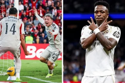 Benfica e real madrid revivem duelo épico na champions league