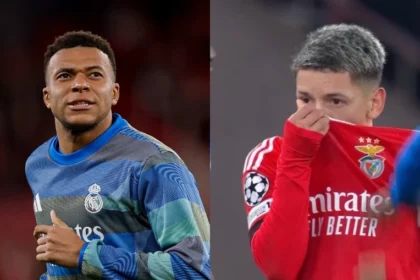 Kylian mbappé acusa meia do benfica de racismo contra vini