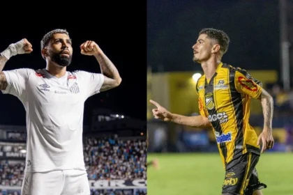 Neymar e gabigol em campo: santos enfrenta novorizontino nas quartas
