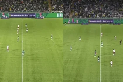 Erro bizarro de juiz em palmeiras x fluminense gera polêmica