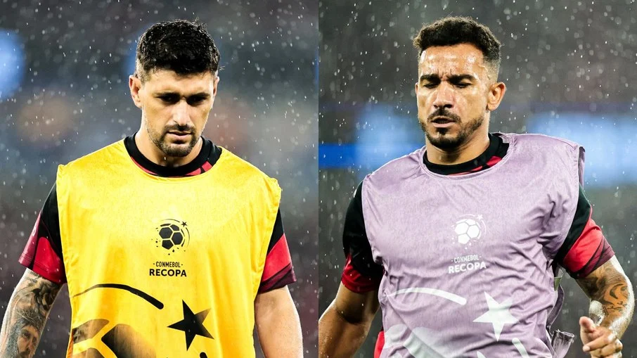 Flamengo perde recopa para o lanús: danilo e de arrascaeta