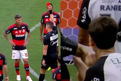 Cbf detalha expulsão inédita no var da supercopa: ‘conduta violenta’;