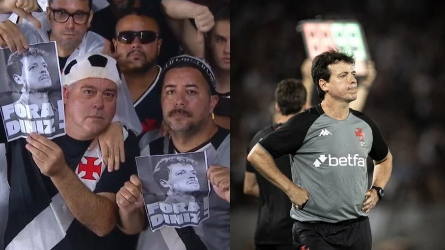 Crise no vasco: torcida pressiona e pede saída de fernando
