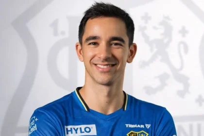Hugo calderano anuncia retorno à bundesliga de tênis de mesa