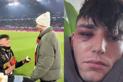 Árbitro que viralizou com pedido de casamento gay em estádio