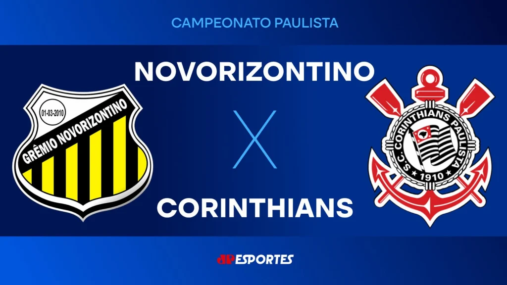 Novorizontino x corinthians: transmissão ao vivo jovem pan pelo paulistão