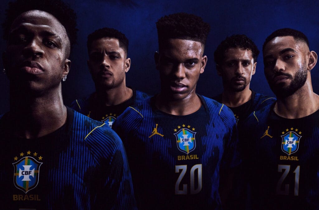 Seleção brasileira: camisa azul inédita com a jordan brand