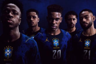 Seleção brasileira: camisa azul inédita com a jordan brand