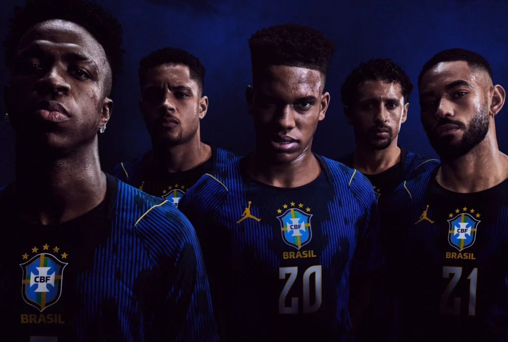 Seleção brasileira: camisa azul inédita com a jordan brand