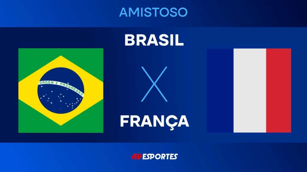 Brasil x frança: amistoso pré copa e transmissão jovem pan ao