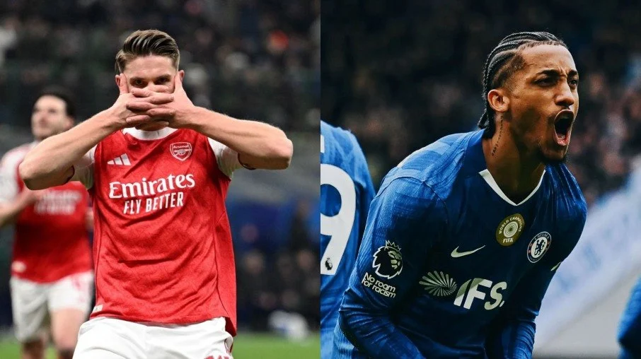 Arsenal x chelsea: gyokeres e joão pedro em destaque no