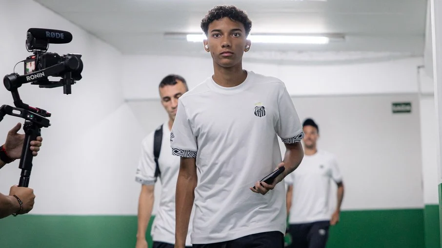 Impasse contratual de robinho jr. Com o santos vira notícia