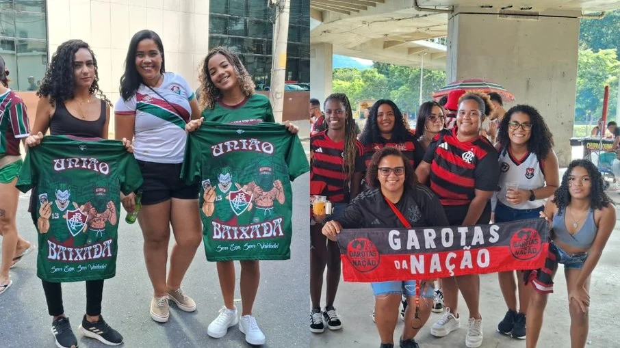 Fla flu 2026: maracanã ferve com a chegada de torcedores otimistas