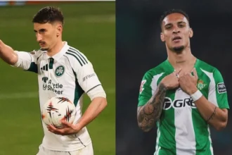 Antony em campo na grécia: betis enfrenta panathinaikos pela europa