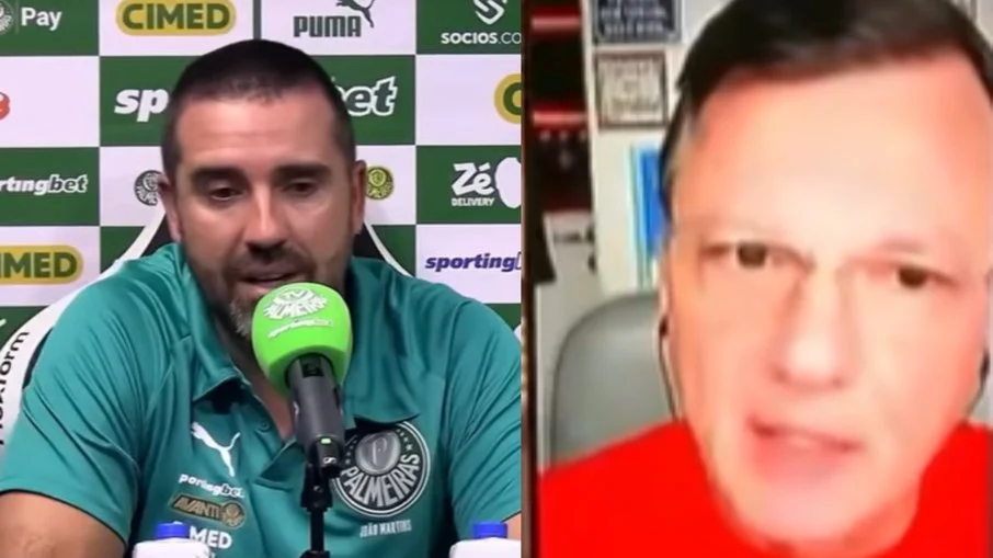 Mauro cezar pereira ‘detona’ auxiliar do palmeiras por crítica a