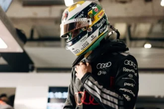 Gabriel bortoleto enfrenta frustração com problemas no carro da audi