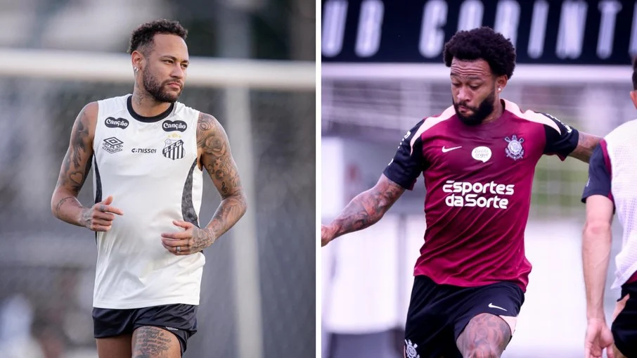 Neymar em campo: última chance de convencer ancelotti no clássico