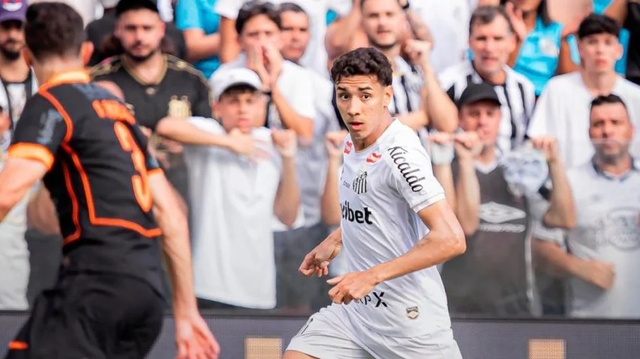 Gols de memphis depay e gabigol marcam empate entre santos