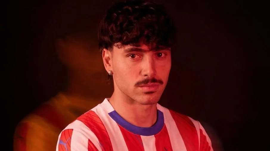 Maurício, meio campo do palmeiras, celebra convocação inédita para a seleção