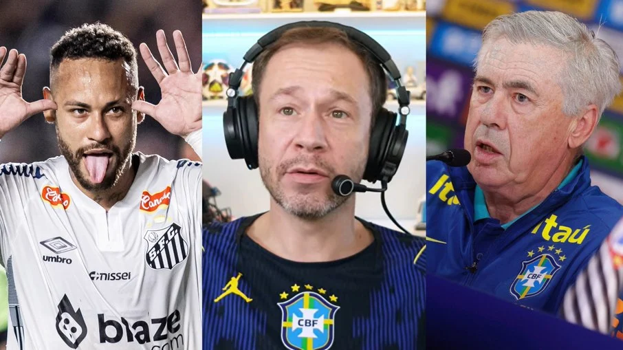 Tiago leifert defende convocação de neymar na seleção e alerta: