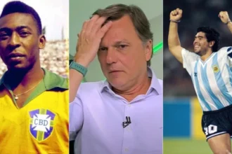 Mauro cezar polemiza: maradona é maior ídolo que pelé? Jornalista