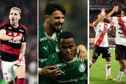 Libertadores e sul americana: flamengo, palmeiras e river plate disparam como
