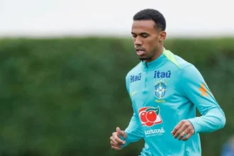 Lesão no joelho tira gabriel magalhães, do arsenal, dos amistosos