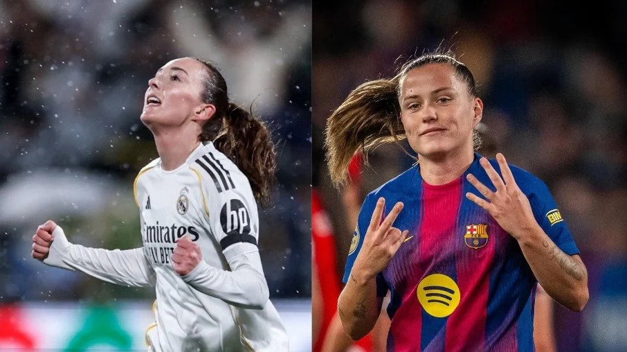 Champions feminina: barcelona domina real madrid em el clássico decisivo;
